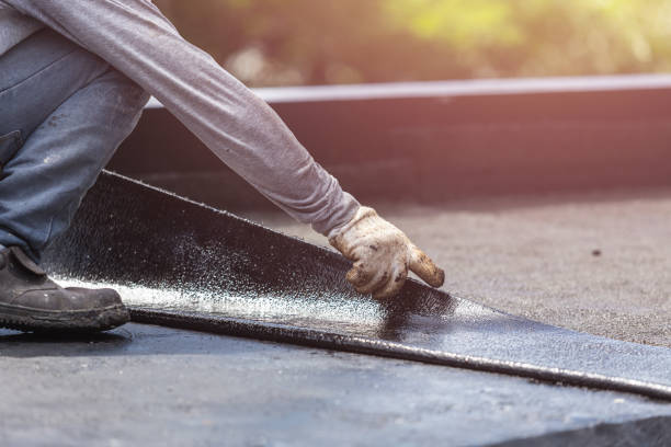 Professional Emergency Waterproofing technician working in Long Branch, VA